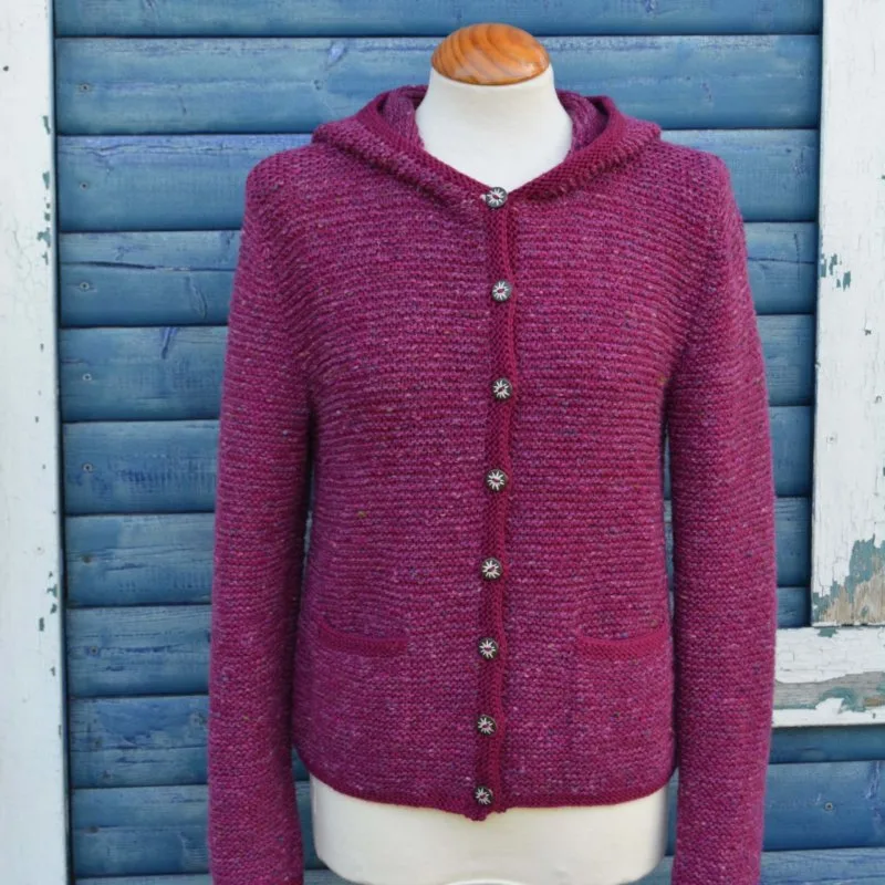 Trachtenjacke - Donegal & Merino Bébé 200 - Strickanleitung