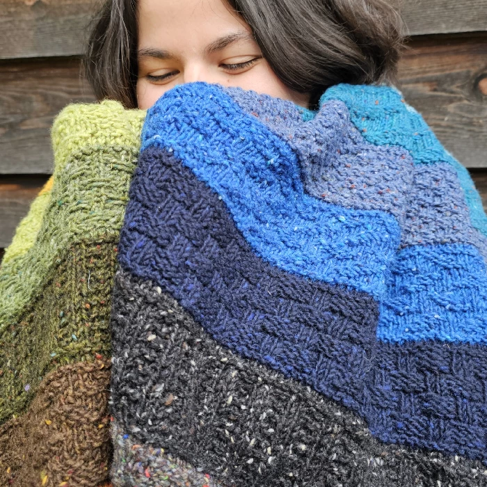 Advents-KAL 2024 Decke Donegal Tweed+ – Bild 5