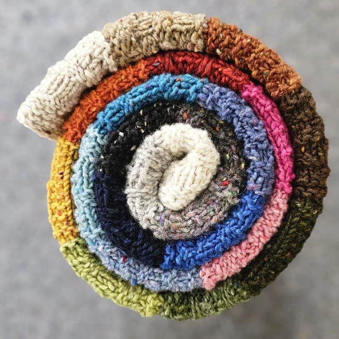 Advents-KAL 2024 Decke Donegal Tweed+ – Bild 4