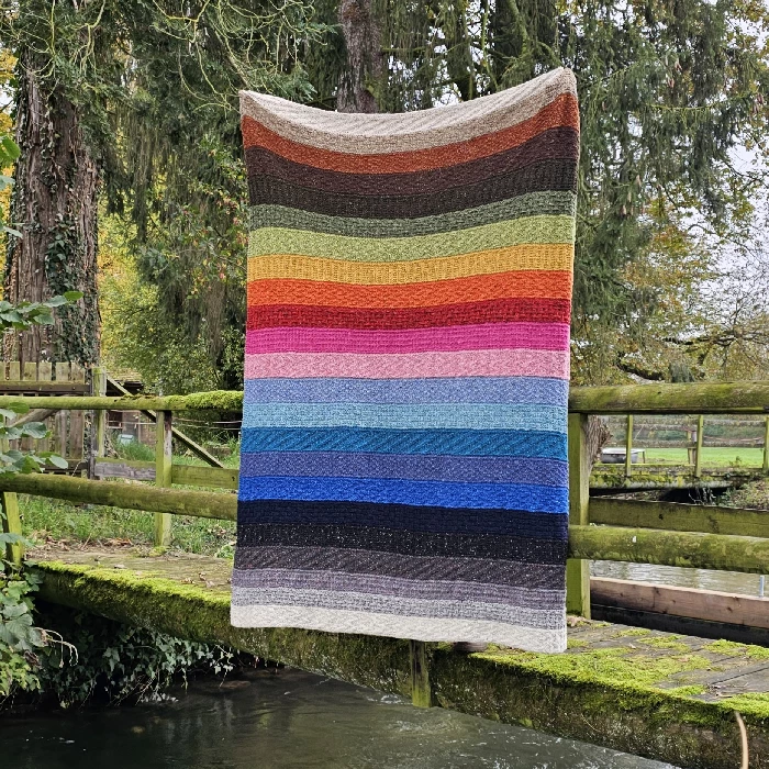 Advents-KAL 2024 Decke Donegal Tweed+ – Bild 3