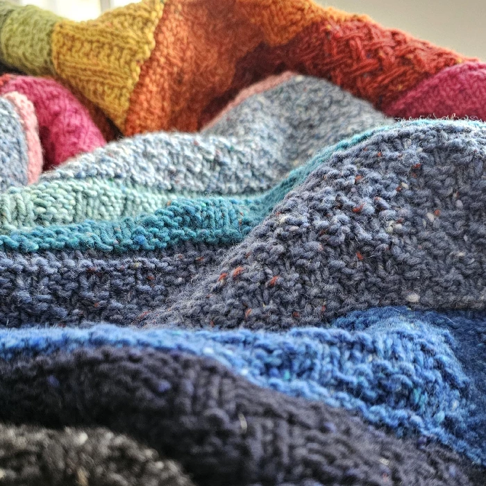 Advents-KAL 2024 Decke Donegal Tweed+ – Bild 2